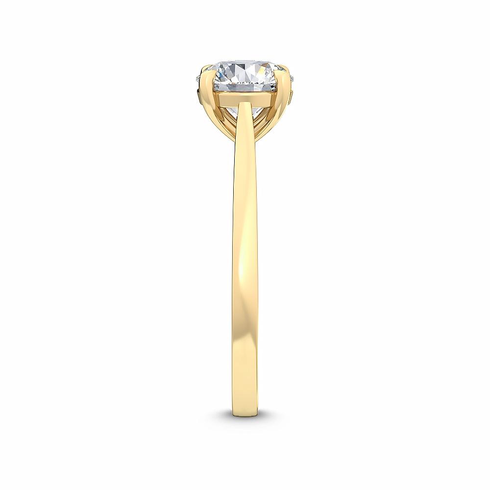 Classic Prong-Set Solitaire Diamond Ring