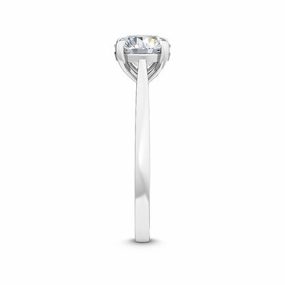 Classic Prong-Set Solitaire Diamond Ring