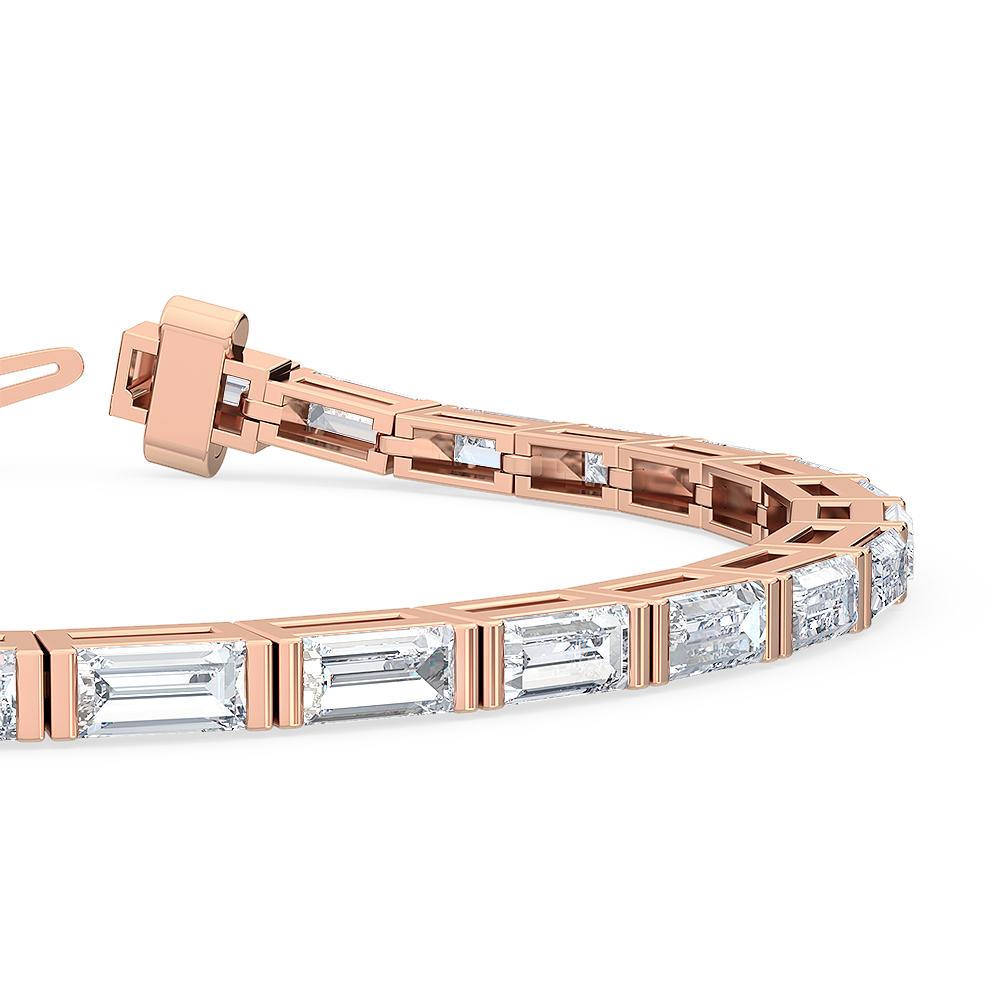 Baguette Diamond Luxe Bracelet Collection