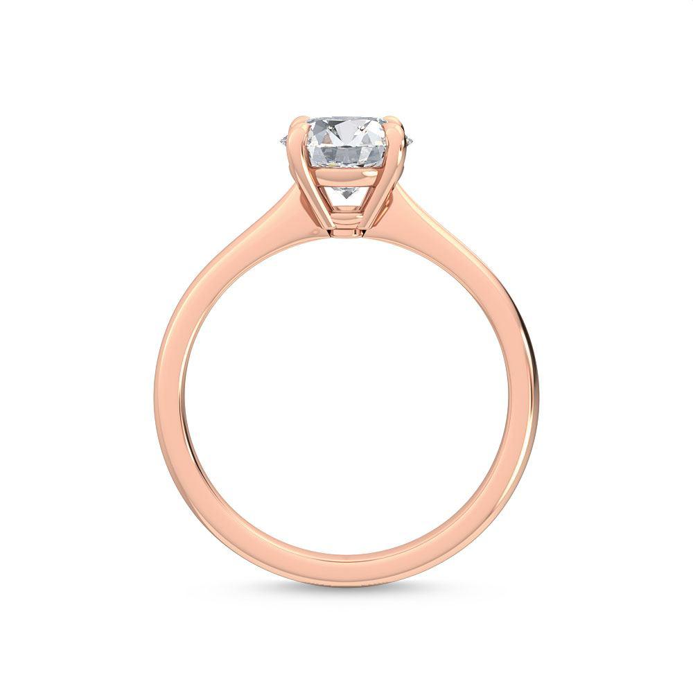 Classic Prong-Set Solitaire Diamond Ring