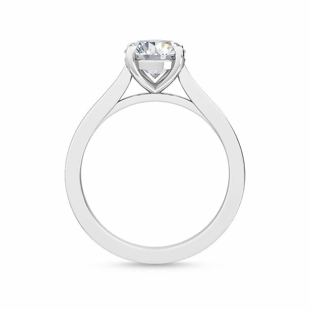 Classic Prong-Set Solitaire Diamond Ring