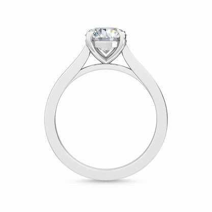 Classic Prong-Set Solitaire Diamond Ring