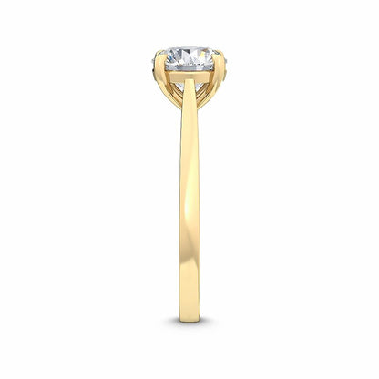 Classic Prong-Set Solitaire Diamond Ring