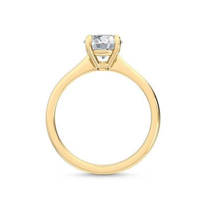 Classic Prong-Set Solitaire Diamond Ring